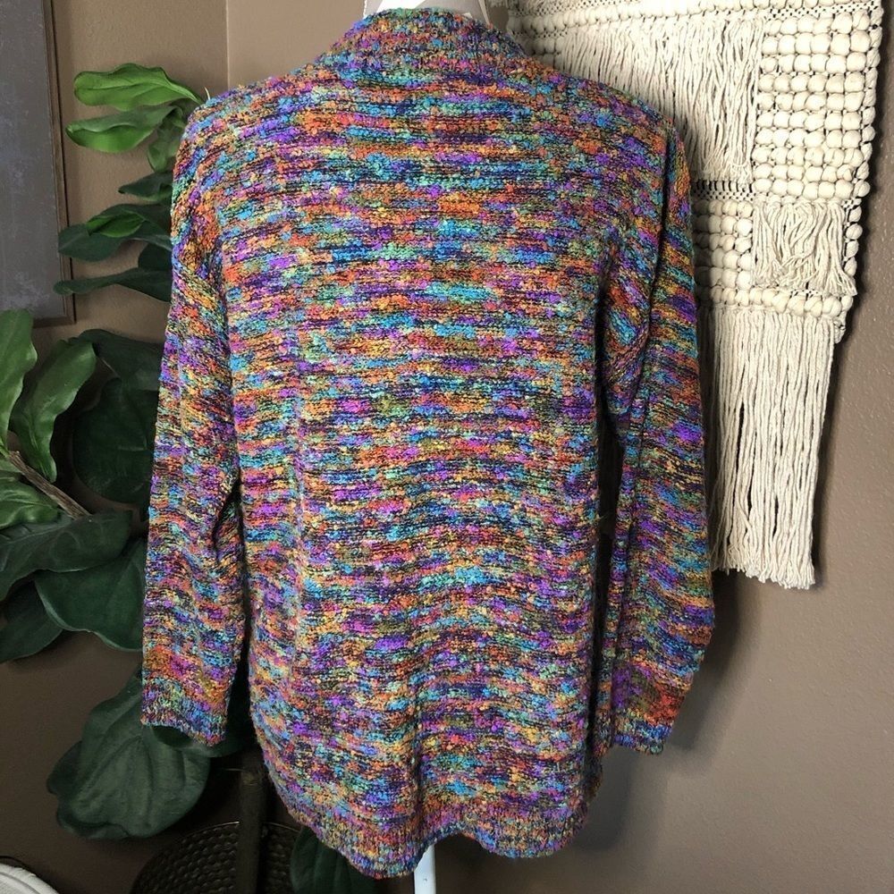 Multi-Color Knit Sweater  - Picture 2 of 5